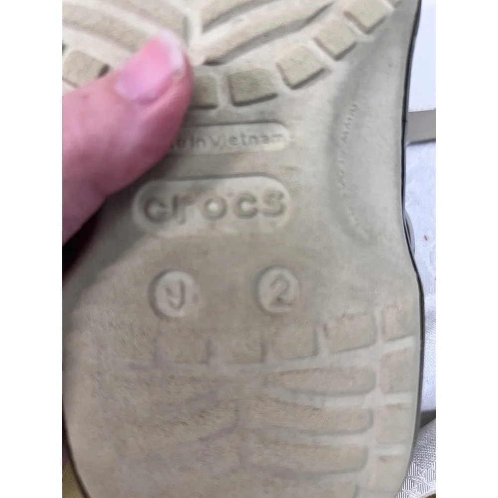 Crocs Kids Star Wars The Mandalorian Grogu Clogs Grey J2 Baby Yoda Jibbitz